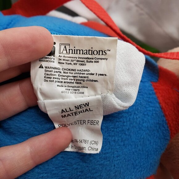 NINTENDO Mario & Luigi Plush Backpacks Stuffies Stuffed Animal Set of 2 - Picture 4 of 5